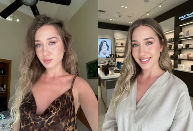 Before and after portrait 6