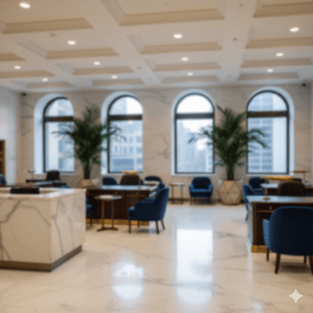 Sophisticated banking environment