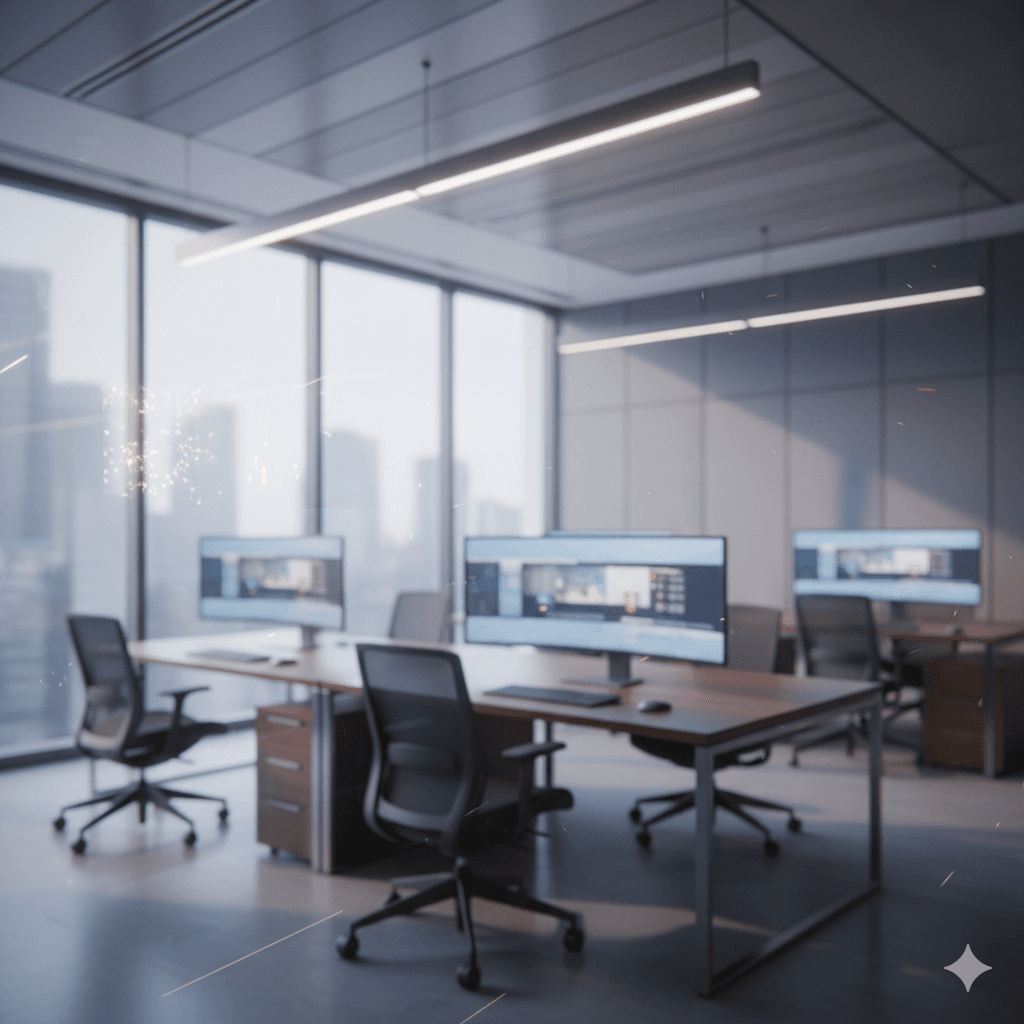 Contemporary tech company environment